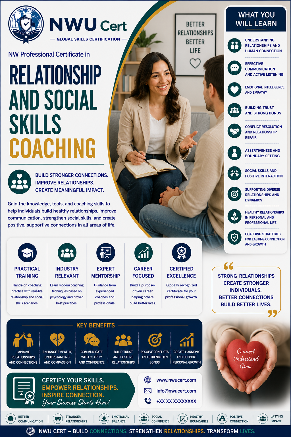 Mastering Relationship & Social Skills: Professional Coaching Certification