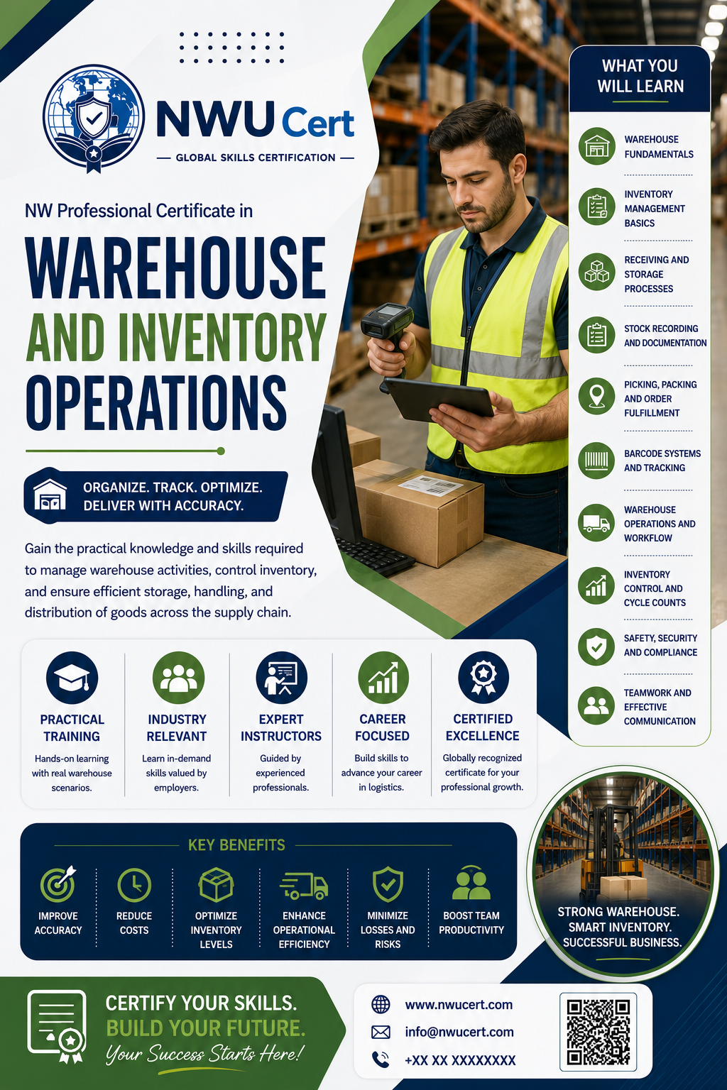 Mastering Warehouse & Inventory Operations: Professional Certification
