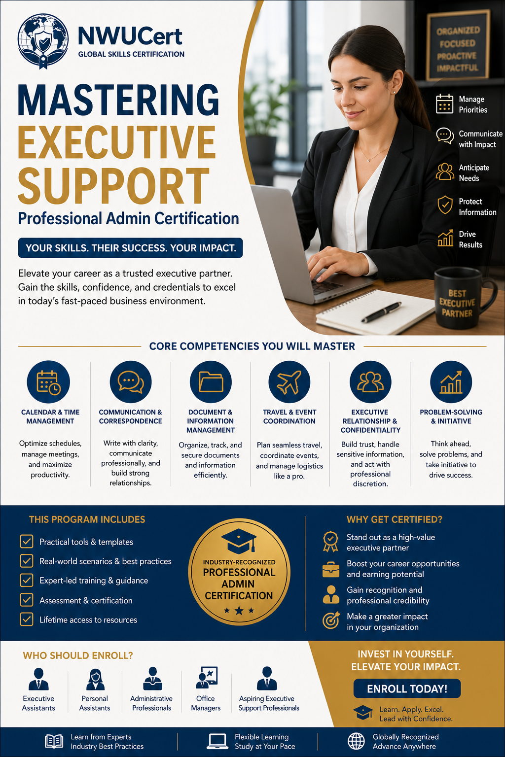 Mastering Executive Support: Professional Admin Certification