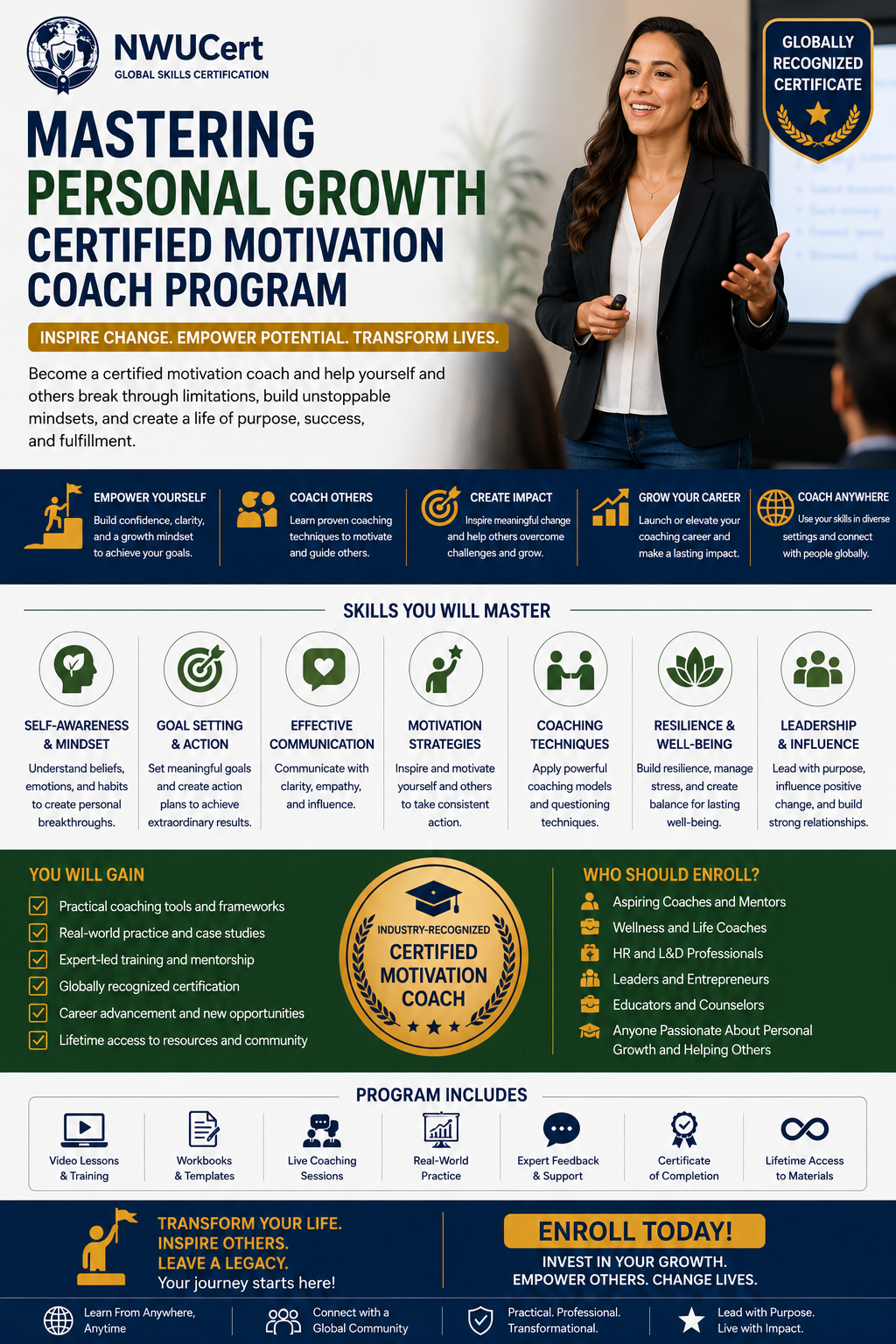 Mastering Personal Growth: Certified Motivation Coach Program