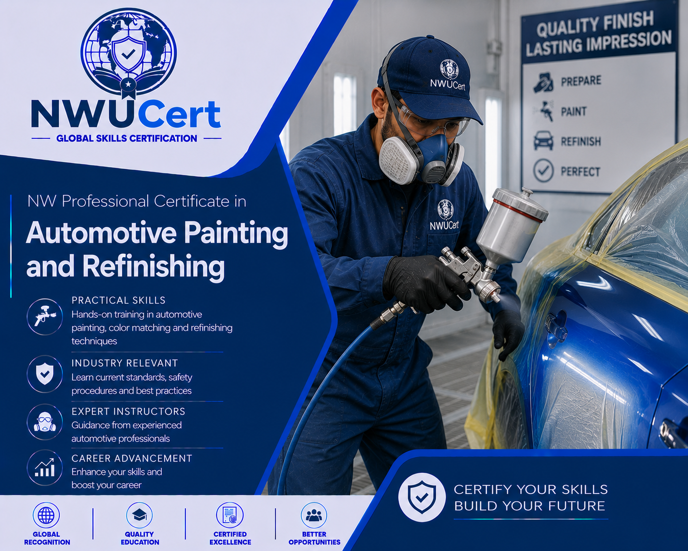 Mastering Automotive Painting & Refinishing: Professional Certification
