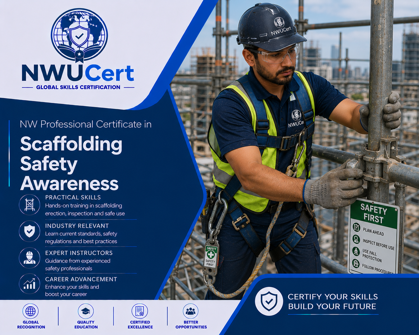 Professional Certificate in Scaffolding Safety Awareness